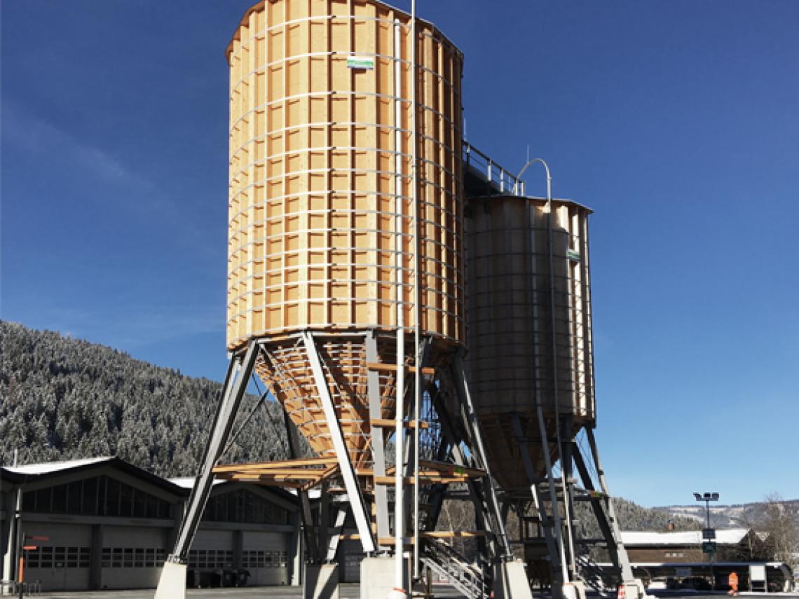 A10 Tauern Autobahn Salzsilos